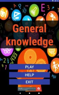 General Knowledge Test Screen Shot 6