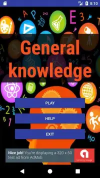 General Knowledge Test Screen Shot 11