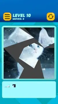 Kitty Puzzlegram - tangram jigsaw Screen Shot 19