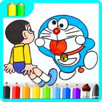 Dessin et coloriage: Doraemon Fans