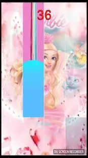 Barbie piano magic tiles Screen Shot 4