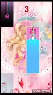 Barbie piano magic tiles Screen Shot 7