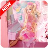 Barbie piano magic tiles