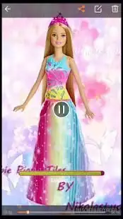 Barbie piano magic tiles Screen Shot 1