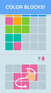 Color Tower Puzzle Paint Free Game Screen Shot 2