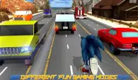 Sonic Traffic Runner Screen Shot 1