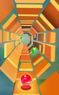Twisty Tunnel Ball Game 3D Racing Adventure Screen Shot 2