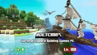 Bolt Craft Survival Explore Building Games PE Screen Shot 1