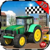 Tractor Racing With Cars