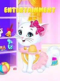 Hello Love Kitty Salon : Cat Care Meow Meow Screen Shot 2