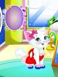 Hello Love Kitty Salon : Cat Care Meow Meow Screen Shot 1