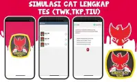 Simulasi Tes CAT CPNS ( TWK,TKP,TIU) Screen Shot 1
