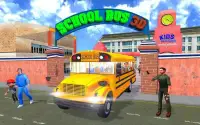 Modern High School Big Bus Driving Simulator Screen Shot 3