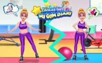 Fitness Girl - My Gym Diary Screen Shot 1