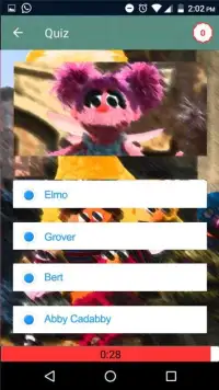 Guess Sesame Street Trivia Quiz Screen Shot 2
