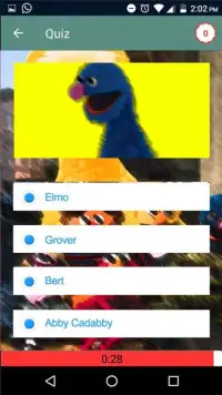 Guess Sesame Street Trivia Quiz Screen Shot 0