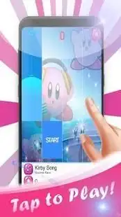 Kirby Piano Tiles Screen Shot 2