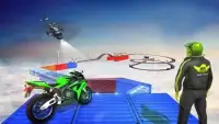 Impossible Tracks Moto Bike Stunt Racing Screen Shot 0