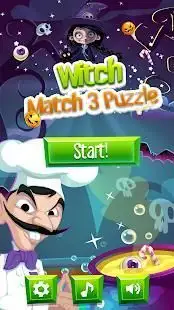 Magic Witch Puzzle - New Story Match 3 Games Screen Shot 4