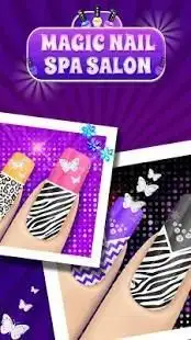 Magic Nail Spa Salon - Manicure Spa Beauty Game Screen Shot 2