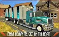 Truck Simulator 3D 2016 Screen Shot 7