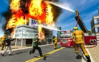 American NY Firefighter Truck Simulator Screen Shot 0