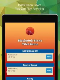 Blackpink Piano Tap Tiles Game Screen Shot 7