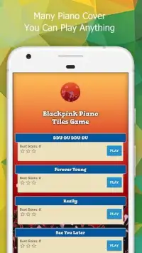 Blackpink Piano Tap Tiles Game Screen Shot 12