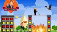Stickman Trump Escape Screen Shot 2