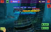 Deep Blue Shark Hero: Aqua Robot Sea Shooting Screen Shot 2
