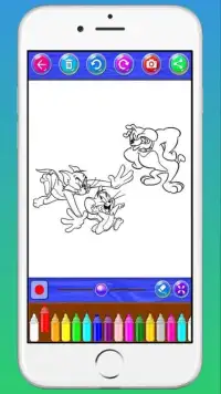 Tom & Jerry Coloring Books Screen Shot 2