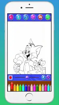 Tom & Jerry Coloring Books Screen Shot 4