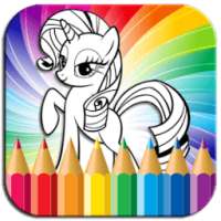Coloring Book Little Pony