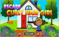 Best Escape Games - Curly Hair Girl Screen Shot 2