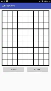 Sudoku Solver Screen Shot 4