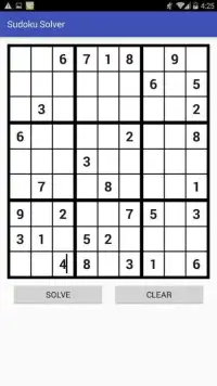 Sudoku Solver Screen Shot 2