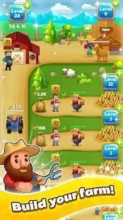 Idle Farm Tycoon - a Cash, Inc and Money Idle Game Screen Shot 3