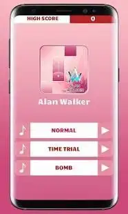 Alan Walker Piano Tiles Game Music Screen Shot 2