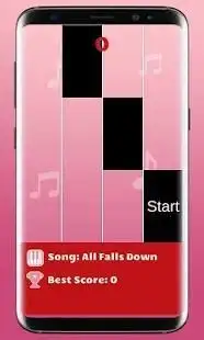 Alan Walker Piano Tiles Game Music Screen Shot 1