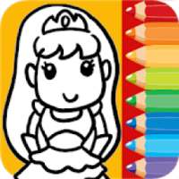 Fairytale Princess Coloring Games