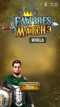 Empires of Match 3 World - Legends of Kingdom RPG Screen Shot 5
