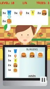 Burger Cashier Screen Shot 0