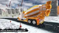 Winter Snow Truck Excavator 3D Screen Shot 8