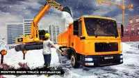 Winter Snow Truck Excavator 3D Screen Shot 9