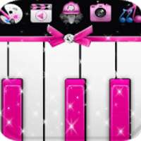 Pink Piano Tiles Magic Music Whit Go.