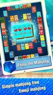 Mahjong For Emoji Screen Shot 0