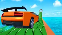 Racing Car Stunts With Jet Car Screen Shot 1