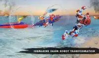 US Army Robot Shark Submarine Transform Robot Game Screen Shot 2