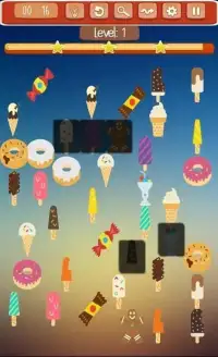 Fruit and ice cream Mahjong Screen Shot 0