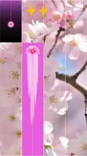 Pink Flowers Piano Tiles 2019 Screen Shot 1